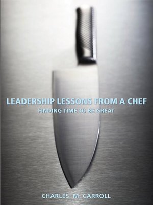 cover image of Leadership Lessons From a Chef